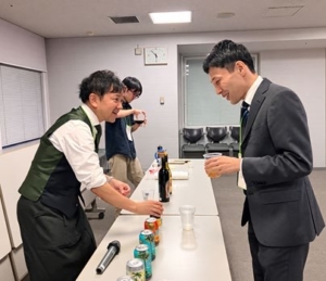 懇親会の様子